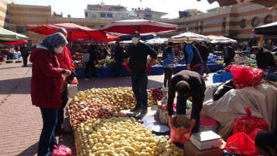HES kodu olmayanlar halk pazarına giremedi
