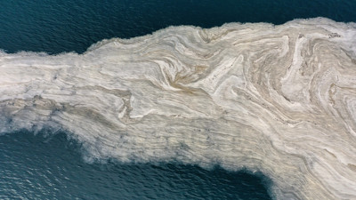 İzmit Körfezi'nde beyaz tabaka oluştu