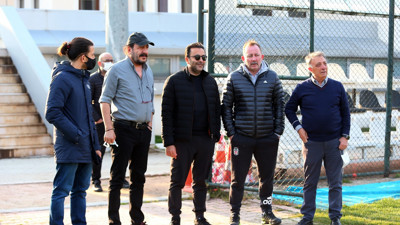 Başkan Çebi antrenmanı takip etti