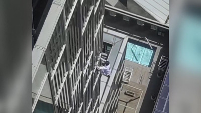 İngiltere'de nefes kesen tırmanış