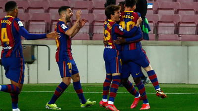 Barcelona'da son dakika sevinci