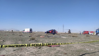 Konya'da düşen uçaktan acı haber: 1 askerimiz şehit oldu