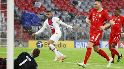 PSG Münih'i Almanya'da devirdi