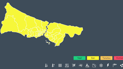 İstanbul için sarı alarm. Meteoroloji peş peşe uyardı