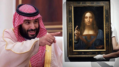 Veliaht Prens Selman’a Leonardo da Vinci şoku. 450 milyon dolara satın almıştı