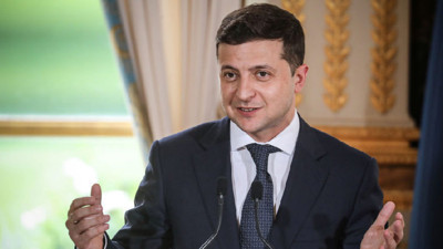 Ukrayna Devlet Başkanı Huber Köşkü'nde