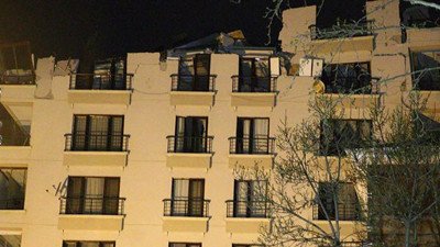 Ankara'daki Açelya Apartmanı'nın çatısı çöktü