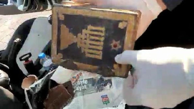 Bursa'da tarihi eser operasyonu. 2 bin yıllık işlemeli Tevrat ele geçirildi