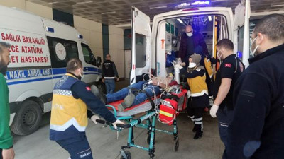 Kalp masajıyla hayata döndürüldü