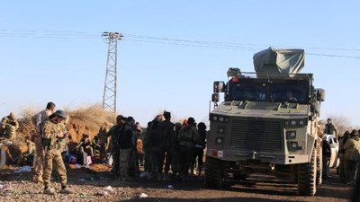 Tel Abyad'da 30 kilo patlayıcı ele geçirildi