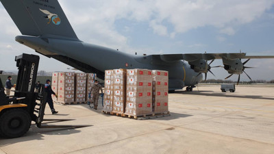 Libya'ya gönderilecek 150 bin doz aşı bugün yola çıkarılacak