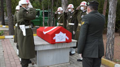 Kıbrıs gazisi törenle son yolculuğuna uğurlandı