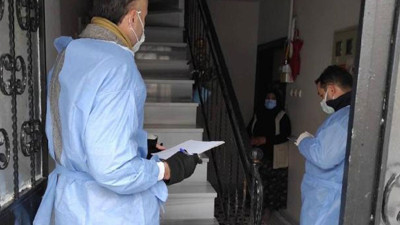 Adıyaman'da 75 ev karantinaya alındı