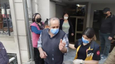 Boya yapan işçi fenalaştı