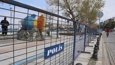 Çanakkale’de sahiller ve parklar kapatıldı