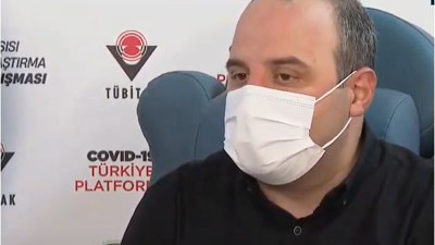 Yerli aşı olan Bakan Varank'tan ilk sözler