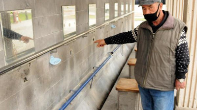 Kayseri'de caminin 25 musluğu çalındı