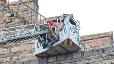 Çocukların imdadına itfaiye ekipleri yetişti