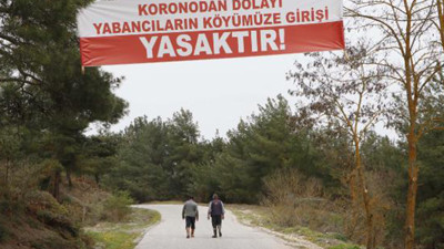 Giriş yasaklanan köyde vaka sayılarına kimse inanamadı