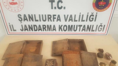 Şanlıurfa'da tarihi eser operasyonu