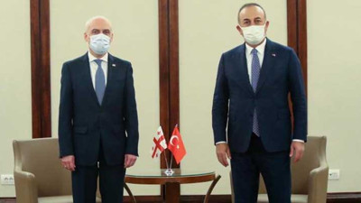 Bakan Çavuşoğlu, Gürcistanlı mevkidaşı ile görüştü