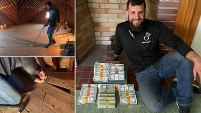 Parkelerinin altından servet çıktı. Saya saya bitiremediler