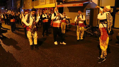 Tekirdağ'da vatandaşlar sahura 'bandoyla' uyandırılıyor