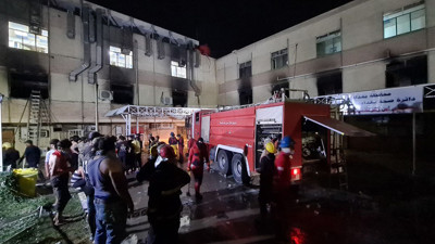 Bağdat’tan hastane yangını için 3 günlük yas