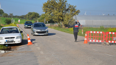 Çanakkale'de bir köy karantinaya alındı (26 Nisan 2021)