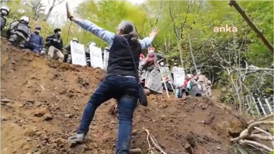 Durdurun bu katliamı. Cengiz İnşaat'a karşı halk direnişi 6'ncı gününde. Milletin nokta noktasını haletti şimdi sırada doğada