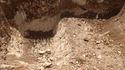 Mardin'de kaçak kazıya suçüstü