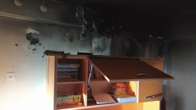 Klima faciasına ramak kala anne ve 3 çocuğu son anda kurtuldu