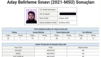 Uzun sakallı lise öğrencisinin askeri okula girmesi sosyal medyada olay oldu