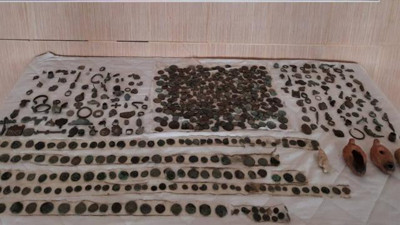 Tekirdağ'da 953 tarihi eser ele geçirildi