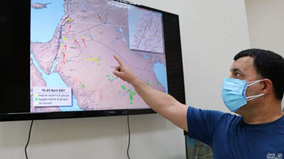 Büyük tehlike sınırımıza dayandı. Her şeye saldırıp yok ediyor