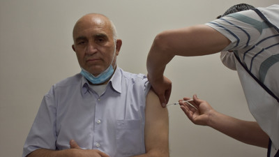 Suriye’nin kuzeyinde aşılama başladı