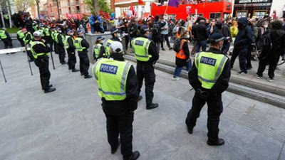 İngiltere’de polise yeni yetkiler veren yasa tasarısı protesto edildi