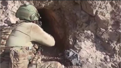 TSK, mağaraları kullanılamaz hale getirdi