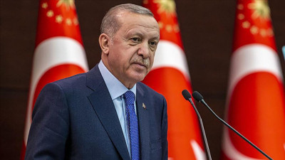 Erdoğan'dan şehit ailesine taziye mesajı