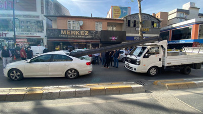 Onlarcası mızrak gibi saplandı. Ölüm 3 kişiyi teğet geçti