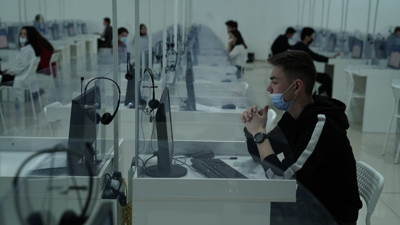 Kazakistan’da üniversiteye giriş sınavı elektronik ortamda yapılıyor