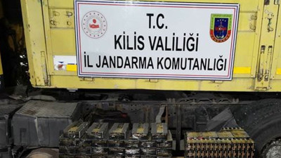 Kilis Öncüpınar sınır kapısında tırda 33 bin mermi ele geçirildi