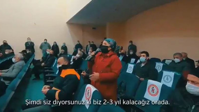 İkizderedeki diğer çevrecileri sattılar. Bakanın karşısında çark ettiler