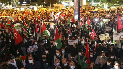 İsrail Türkiye arasındaki ticaret hacmi rekor kırdı. Halk Filistin için sokağa dökülürken