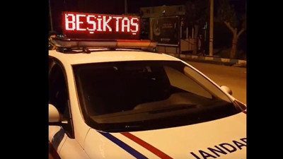 Jandarmadan Şampiyon Beşiktaş jesti! İşte Mehmetçik budur