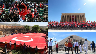 19 Mayıs Tüm yurtta coşkuyla kutlanıyor