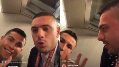 Merih Demiral 'no no no' diyip durdu. Ronaldo güzel bir söz sandı hayranlarına Türkçe küfürü bastı