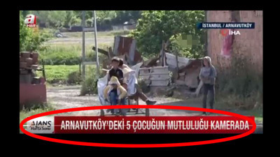 Çöpten kağıt toplayan çocukları böyle haber yaptılar