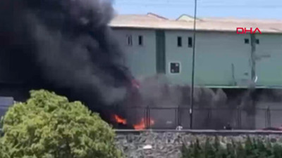 Bayrampaşa hali alev alev