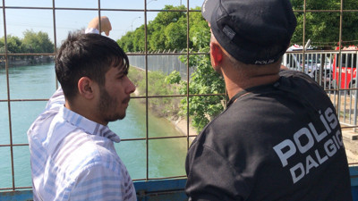 Adana'da sulama kanalına giren genç kayboldu